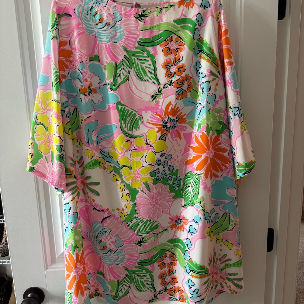 2X Lilly Pulitzer for Target Floral Multicolor Dress